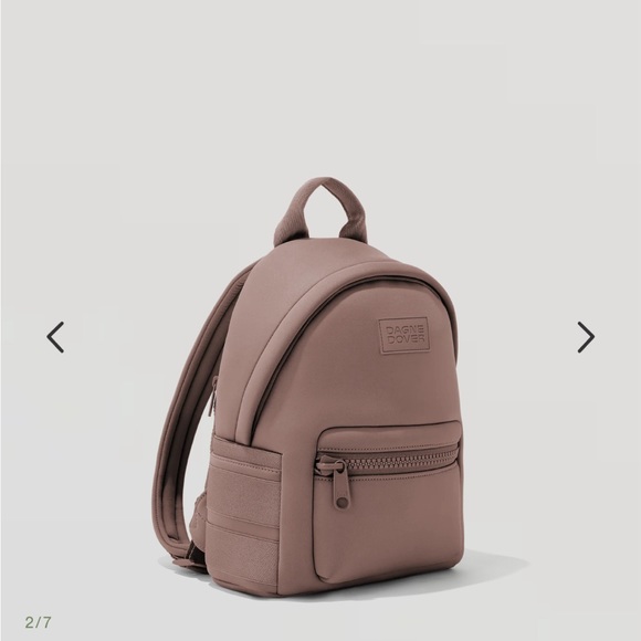 NWOT Dagner Dover Small Neoprene Backpack in Dune - Picture 2 of 9